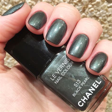 chanel nail polish black pearl|chanel nails color chart.